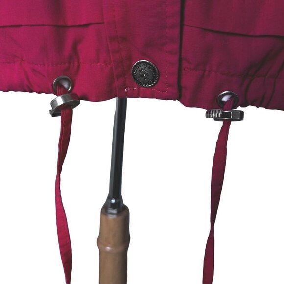 VTG Mulberry Street Jacket Adult L‎ Patriotic USA Nautical Zip Front Color Block - Picture 3 of 12